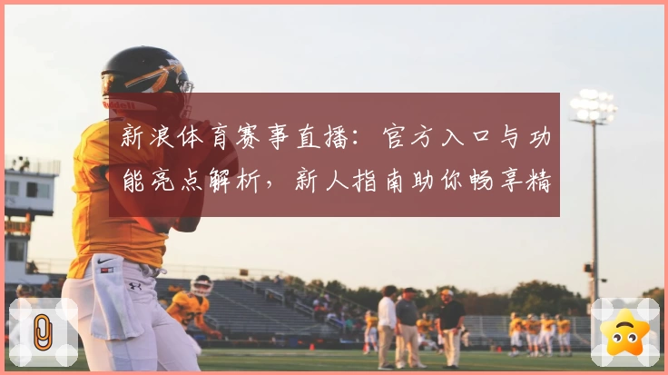 新浪体育赛事直播：官方入口与功能亮点解析，新人指南助你畅享精彩赛事实时观看
